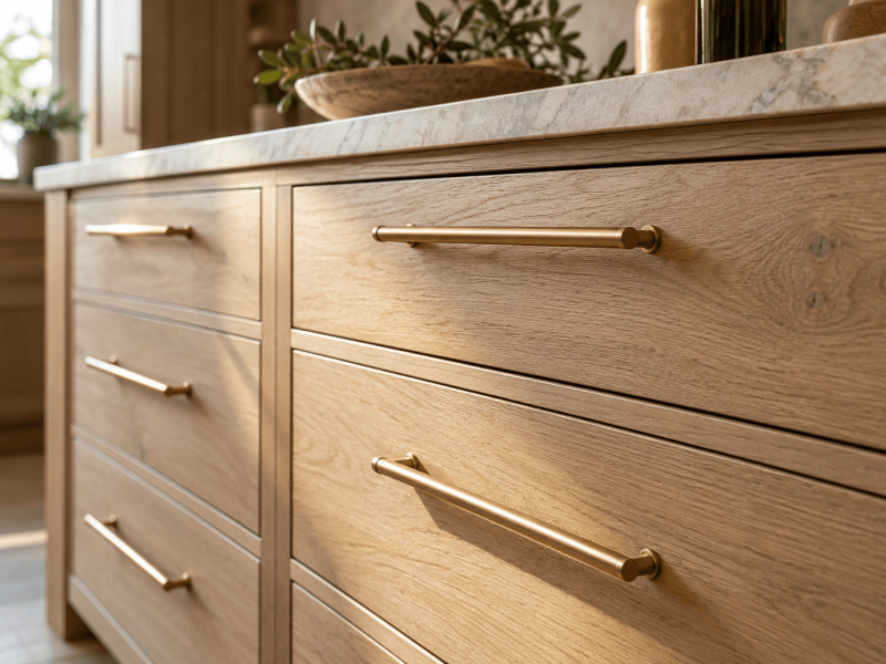 پشت نمای کابینت؛ دنیای مرتب کشوها